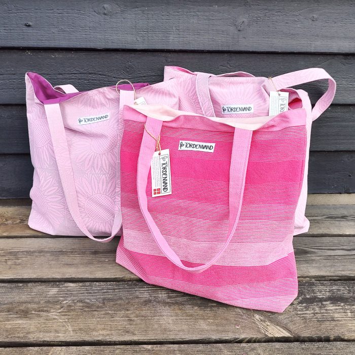 Upcycled taske pink serie - Design - glem alt om plastikposer