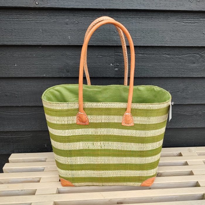 groen-bred-strib-stor