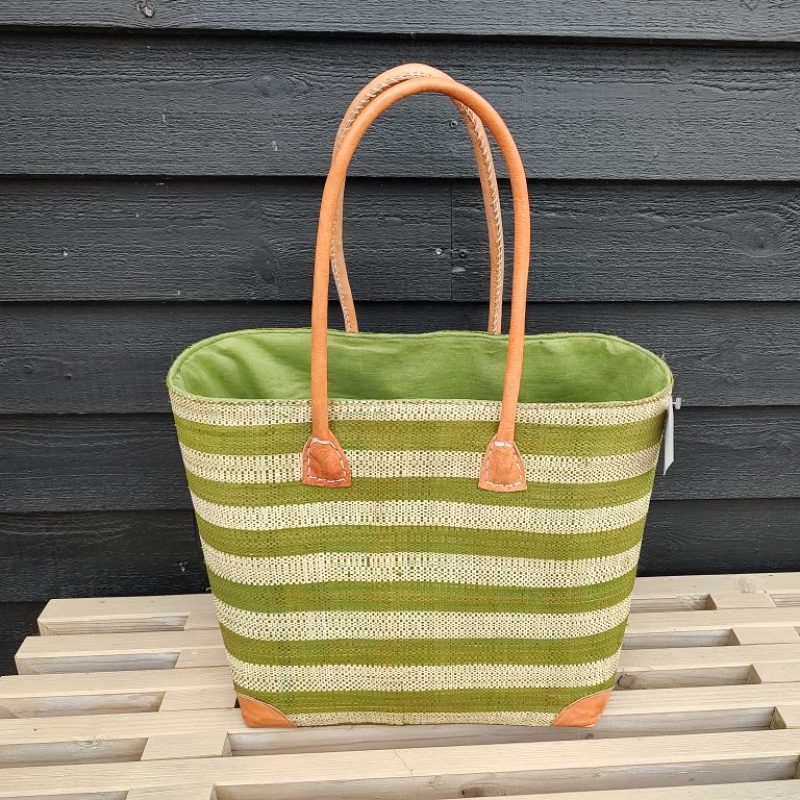 groen-bred-strib-stor