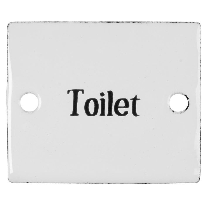 emaljeskilt-toilet