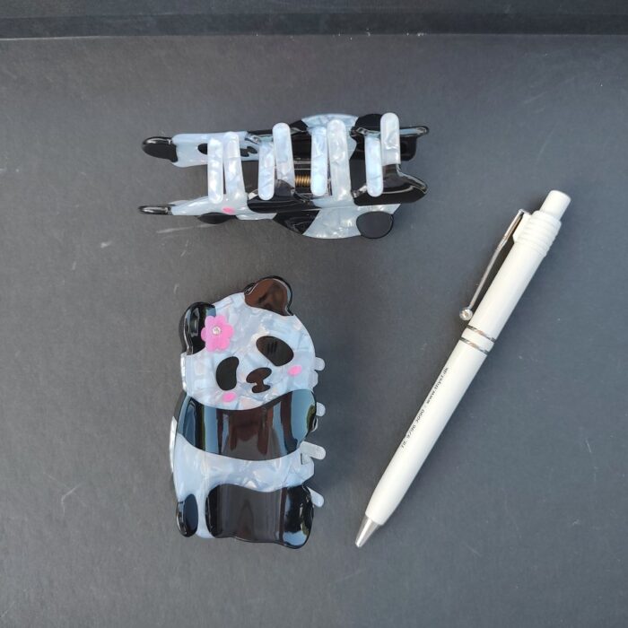 haarklemme-panda