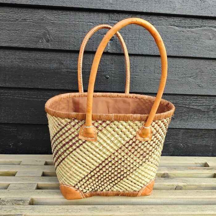 vaffelflettet-brun-lille