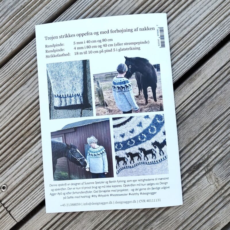 hestesweater-strikkeopskrift-bag